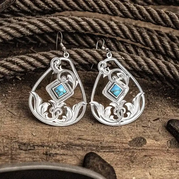 Morning Glory Earrings (In Stock)